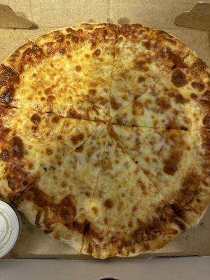 Medium cheese pizza