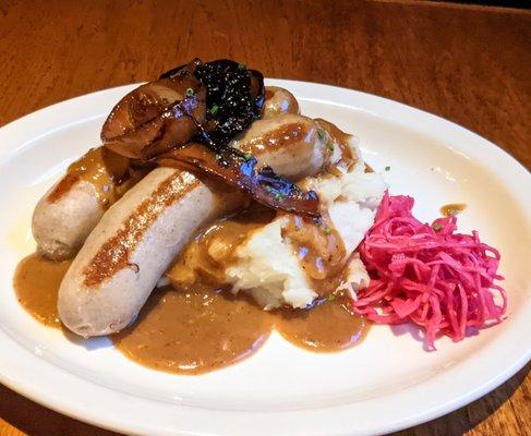 Bangers and mash