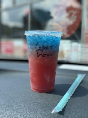 Captain America tea