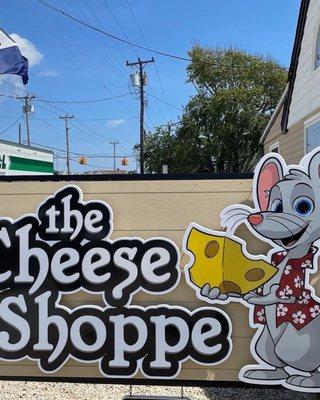 Cheese Shoppe sign