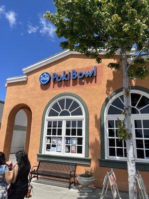 Poki Bowl Store Front, Sunnyvale, CA.