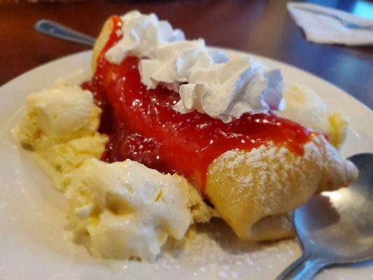 Family recipe OPA Strawberry Cheesecake