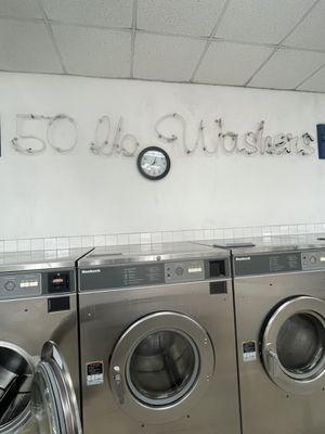 Can Someone Fix The 50lb Washers Sign