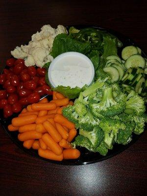 Fresh cut vegtable platter