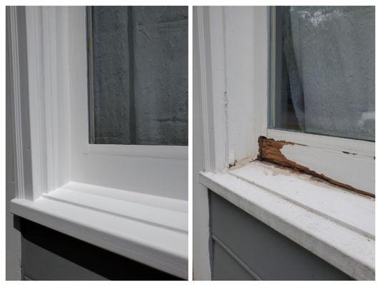 Wood rot repair