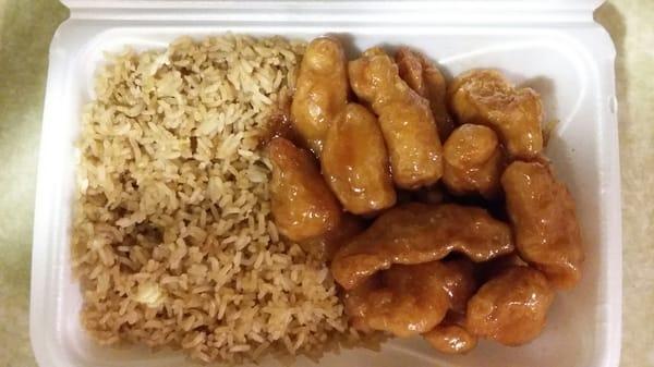 Honey Chicken & Fried Rice