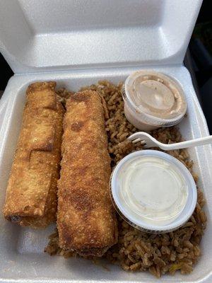 Pair of Egg Rolls