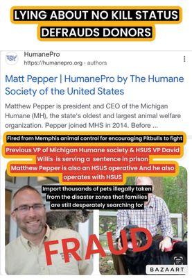 Matthew Pepper CEO Michigan Humane Society