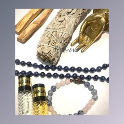 smudge  oil   palo santo mala