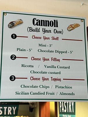 Build your own Cannoli