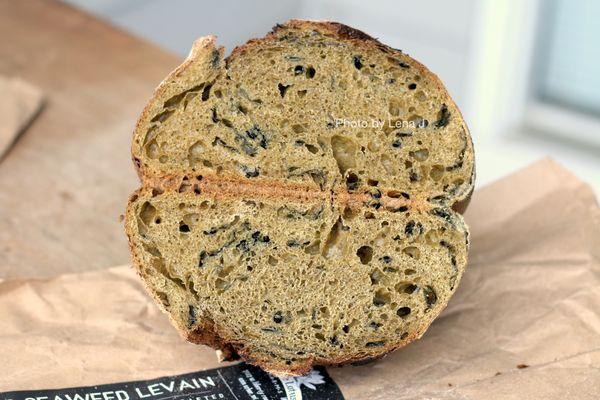 Miso Seaweed Levain ($8) - really delicious, savory loaf