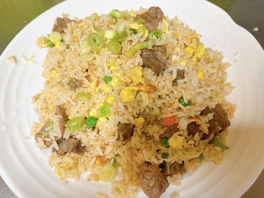 Beef fried rice