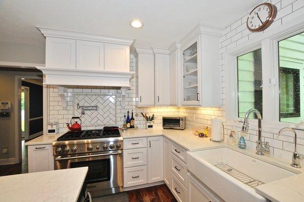 kitchen, tile backsplash