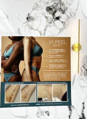 VI PEEL BODY for Glowing Skin Now Available!