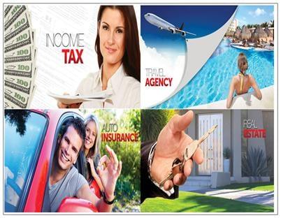 tax, insurance, travel, real estate