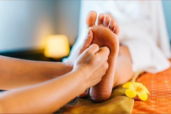 Reflexology therapy