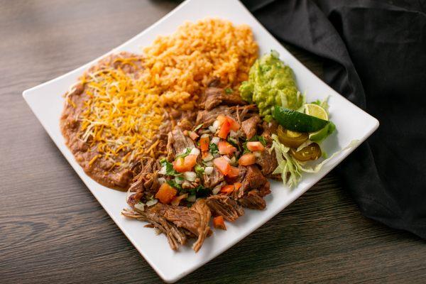 Carnitas plate