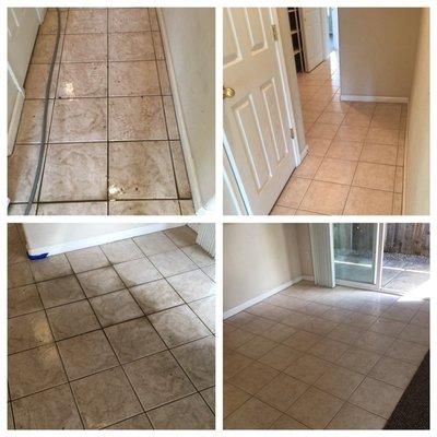 Marlin's also Cleans Tile