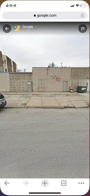 south side of Chicago animal welfare league location where overflow dogs are held (captive). Looks like an abandoned warehouse...