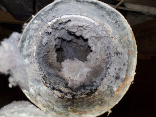 This is what happens when you do not have your dryer vent system serviced regularly!