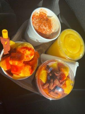 Mango and chamoy