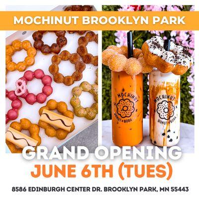 Grand opening on 6/6