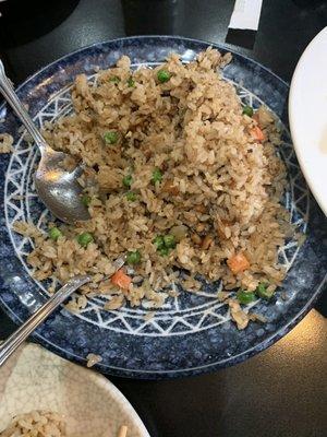 Eel fried rice