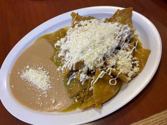 Chicken Chilaquiles