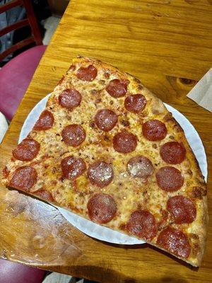 2 slices of pepperoni pizza ($9.95)