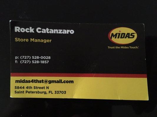 Rock C = rageful small store manager man that looks like he has given himself 5 stars under the yelp reviews.  BUSTED. REPORTED.  CROOKED!