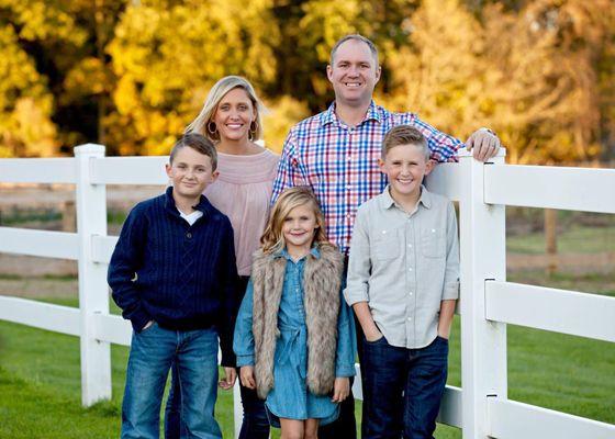 Brett Young and his beautiful family