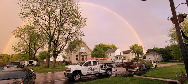 BDK Door Truck in the Western Suburbs of Illinois