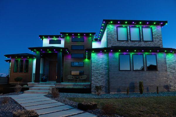 Halloween Permanent Color Changing LED Lighting