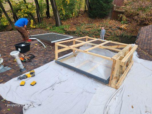 Custom Curb Dome Skylight