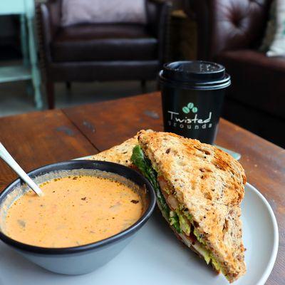 Turkey Avocado BLT & Soup