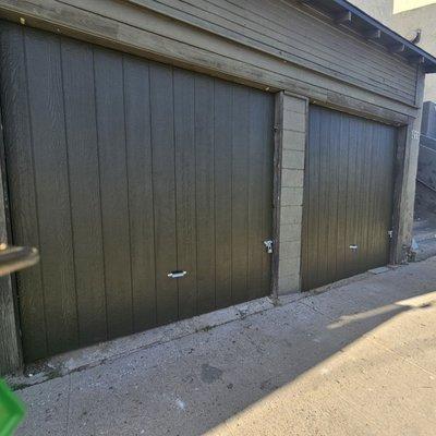 My new beautiful custom garage doors