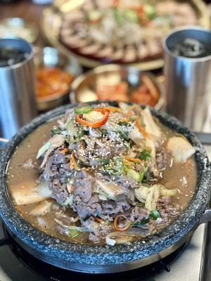 Bulgogi w/glass noodle