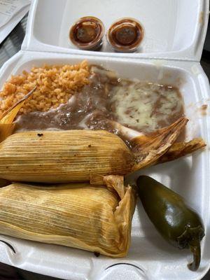 Beef Tamales combinations