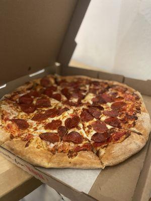 Large Pepperoni $17