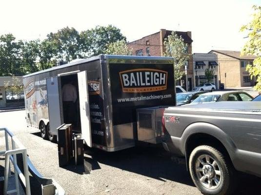 Baileigh Industrial comes to visit 
 Find their items here
 http://www.penntoolco.com/baileigh/