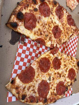 The classic pizza, pepperoni. So delicious!