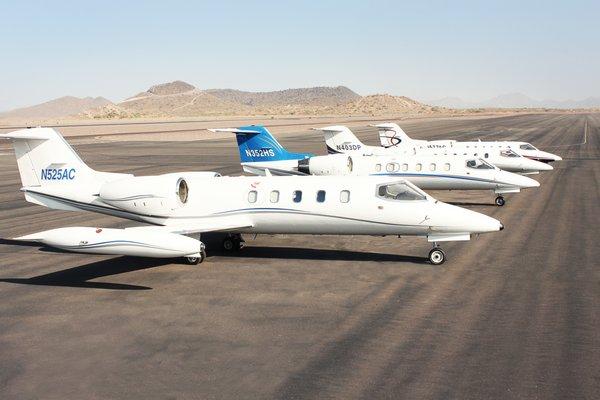 We transport our patients in company-owned, executive quality Learjets, equipped as airborne intensive care units (ICU)