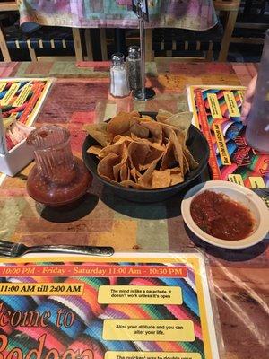 Chips and salsa