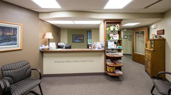 Front Reception area