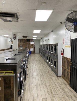 Plenty of Washers & Large Dryers