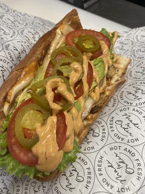 Our famous godfather sub. (Must try)