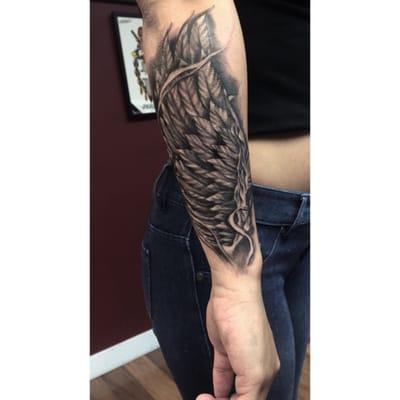 Mike guiffre did an amazing job on my forearm!