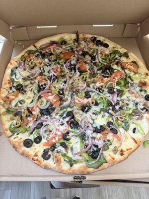 Veggie 18" pizza