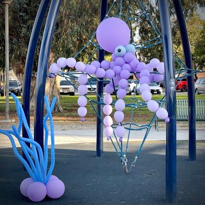 Octopus on a playground