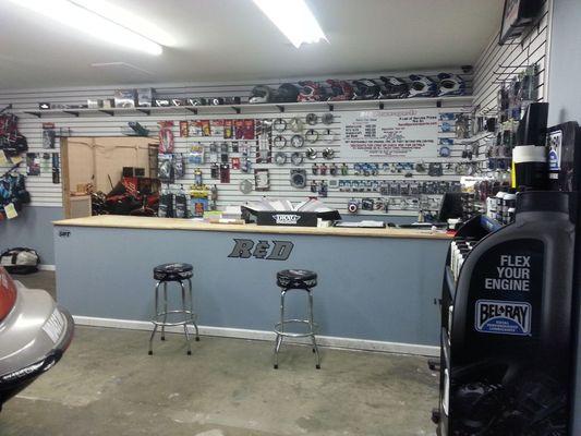 We stock a large selection of parts and can get most orders in a few days.